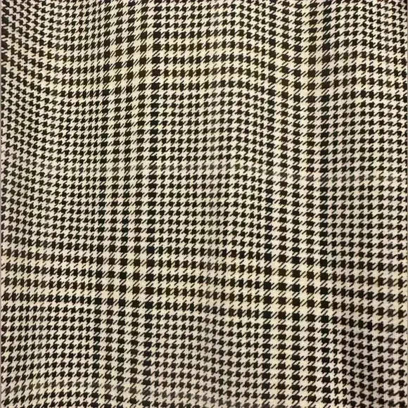 Jules & Leopold Stretch Plaid Pants/Leggings, Size Medium, Brown/Tan/Cream - Picture 3 of 11